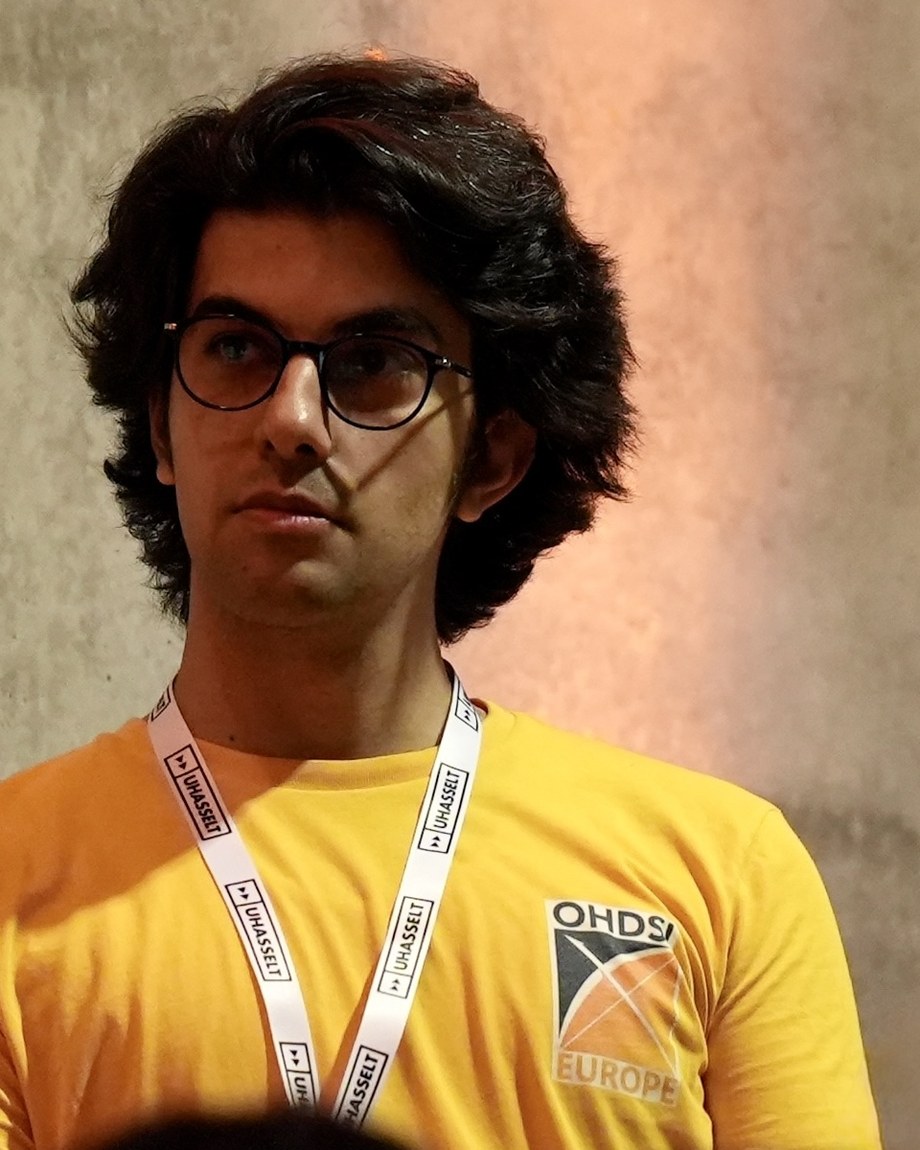Ashkan Pirmani, who builds federated learning methods for health research at KU Leuven and Hasselt University